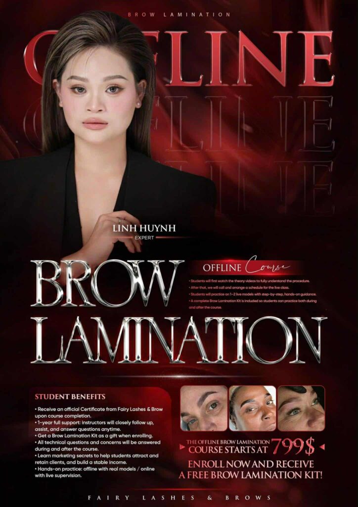 Brow Lamination Offline Course